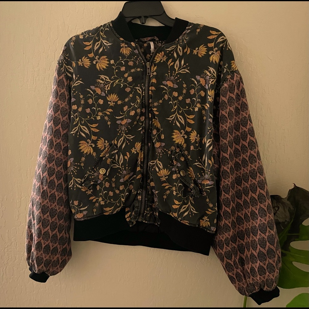 Free people floral jacket